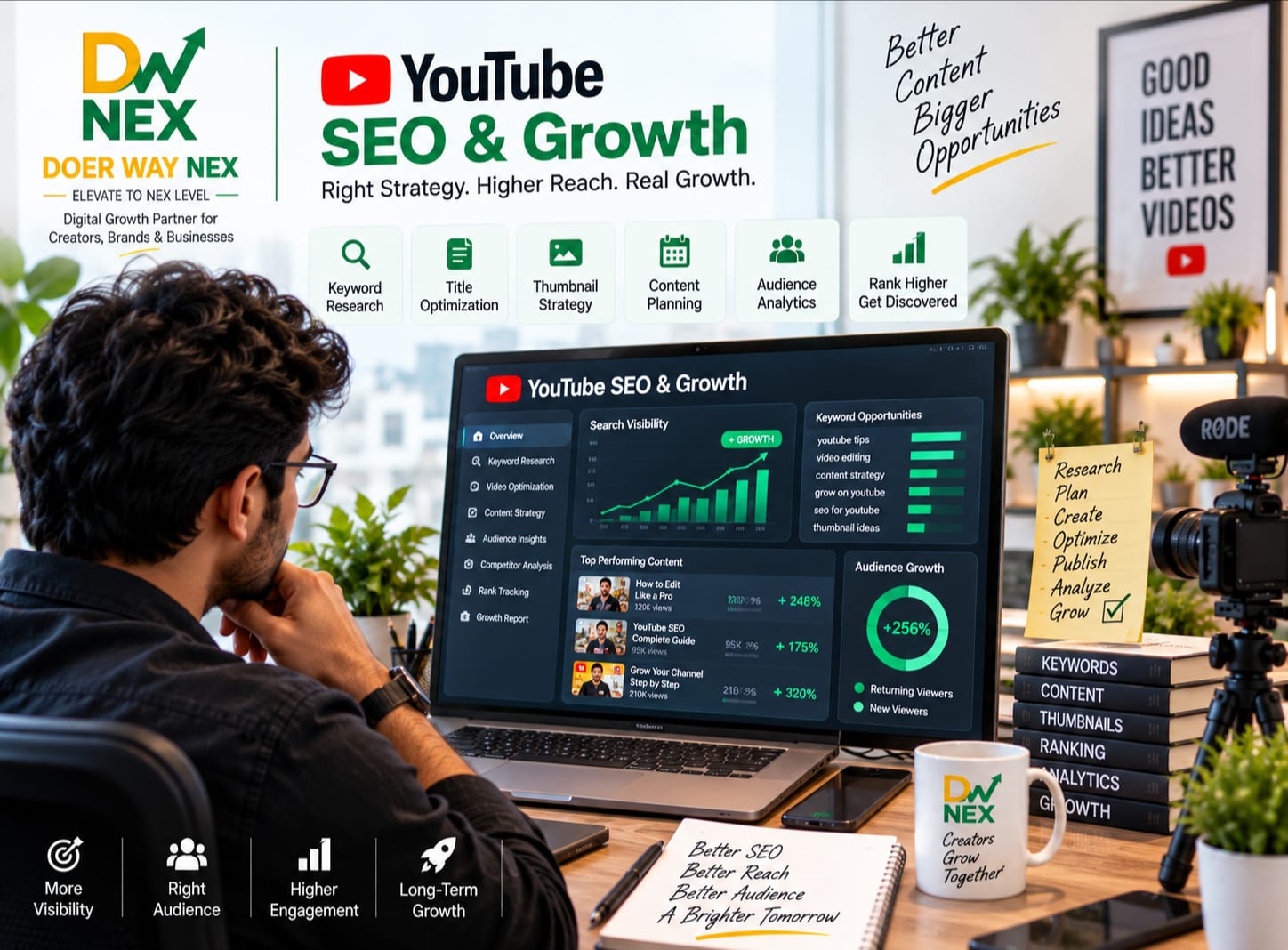 YouTube SEO and growth